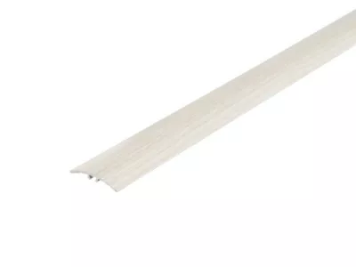 Profile de trecere - Profil aluminiu de trecere, autoadeziv, PMA72601, stejar alb, 930 x 40 mm, profiline.ro