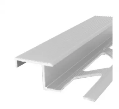 Profil aluminiu pentru treapta gresie , tip Z, PM35002A-C, natur, 10 / 12 mm, 2.5 m