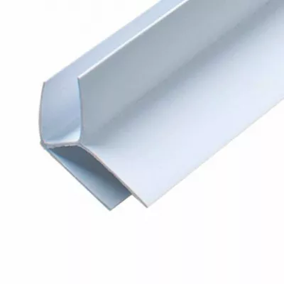 Lambriuri - Profil de imbinare colt exterior lambriu PVC Riko, Lungime 3m, Alb, 20buc/pachet, profiline.ro