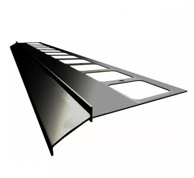 Profile picuratoare - Profil picurator pentru balcon din aluminiu GRAFIT, RAL 7024, profiline.ro