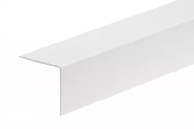 Profil PVC pentru protectie colt, C-PVC-20*20-ALB-101, alb, 2750 x 20 x 20 mm