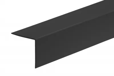 Profil PVC pentru protectie colt, C-PVC-30*30-NGR-107, negru, 2750 x 30 x 30 mm