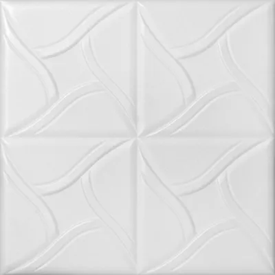 Tavane decorative - Tavan fals decorativ, polistiren extrudat, model 80, alb, 50 x 50 x 0.3 cm, 24m2/cutie, profiline.ro