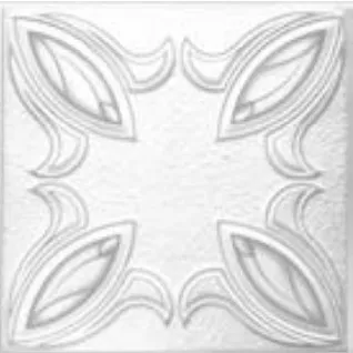 Tavane decorative - Tavan fals polistiren 3D, TPO-C-3D-0857-TGR, tulip grey,  50 x 50 x 0.5 cm, 26 m2/cutie, profiline.ro