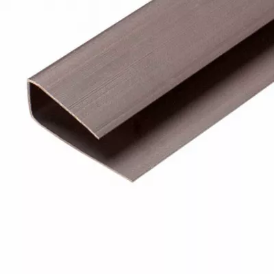Lambriuri - Terminatie laterala lambriu PVC, Riko, maro, 3 m, 40 buc/pachet, profiline.ro