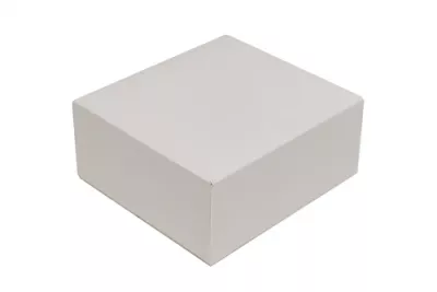 Cutii prajituri albe 23x23x13cm 25buc/set