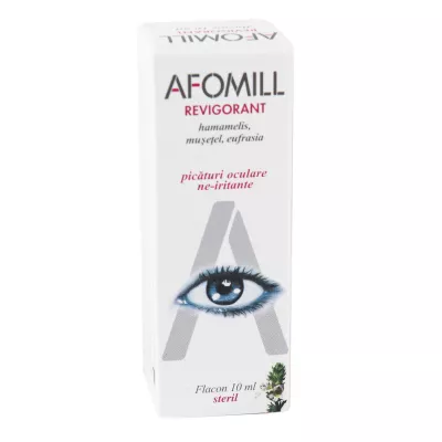 Picaturi oculare revigorante Afomill, 10 ml, Af United