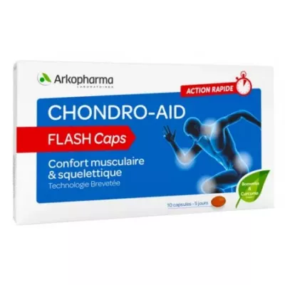 Chondro-Aid Flash, 10 capsule, Arkopharma