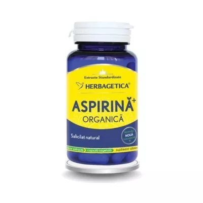 Aspirina organica x 60cps (Herbagetica)