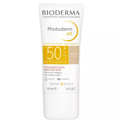 Protectie solara foarte inalta anti-roseata AR SPF50+ Photoderm, 30ml, Bioderma