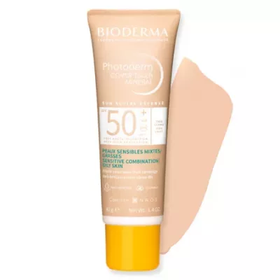 Fluid Cover Touch foarte deschis cu SPF50+ Photoderm, 40g, Bioderma