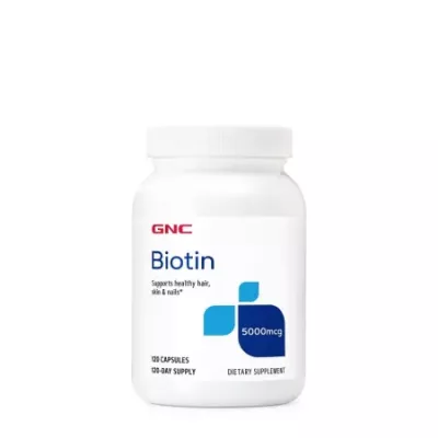 Biotina 5000mcg, 120 capsule, GNC