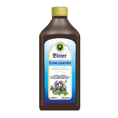 Bitter Taina plantelor fara alcool 200ml (Hypericum)