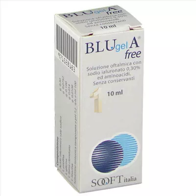 Blu gel A Free 0.30% solutie oftalmica, 10 ml, BioSooft
