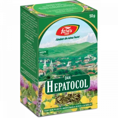 Ceai Hepatocol - D44, 50g, Fares
