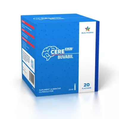 CereBleu Buvabil, 20 flacoane, 25ml, Bleu Pharma