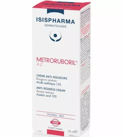 Crema anti-roseata Metroruboril A.Z., 30 ml, Isispharma