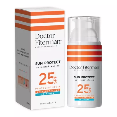 Crema hidratanta cu SPF25 Sun Protect, 50 ml, Doctor Fiterman