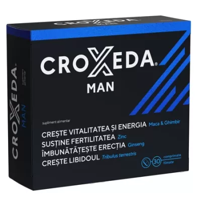 Croxeda Man, 30 comprimate, Fiterman