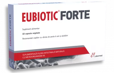 Eubiotic Forte, 10 capsule vegetale, Labormed