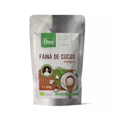 Faina de cocos bio, 250g, OBio