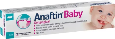 Gel gingival Anaftin Baby, 10ml, Berlin Chemie
