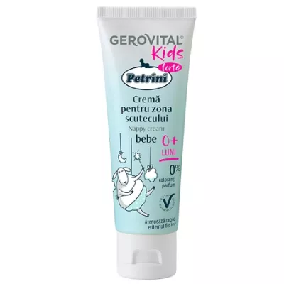 Crema Petrini forte pentru zona scutecului, 50ml, 7520, Gerovital Kids