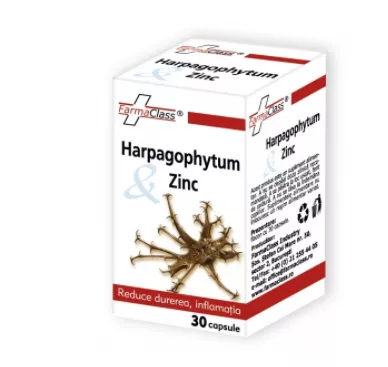 Harpagophytum si Zinc x 30cp (Farmaclass