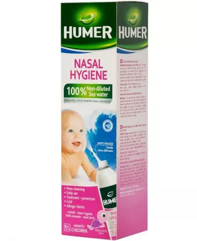 Spray nazal pentru copii, 150 ml, Humer