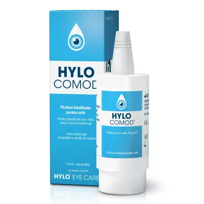 Hylo-Comod picaturi lubrifiante pentru ochi, 10 ml, Ursapharm