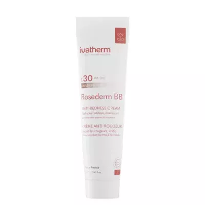 Crema de fata Rosederm BB Cream SPF30 pentru piele cuperozica, 30ml, Ivatherm