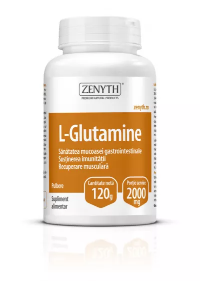 L-Glutamine 2000mg pulb x 120g (Zenyth)