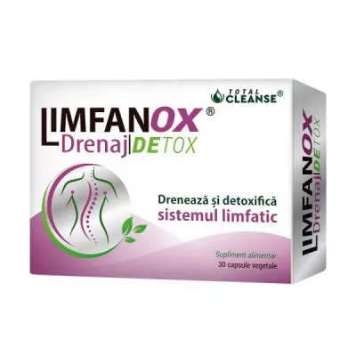 Limfanox Drenaj Detox, 30 capsule, CosmoPharm