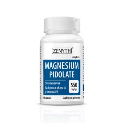 Magnesium Pidolate, 60 capsule, Zenyth