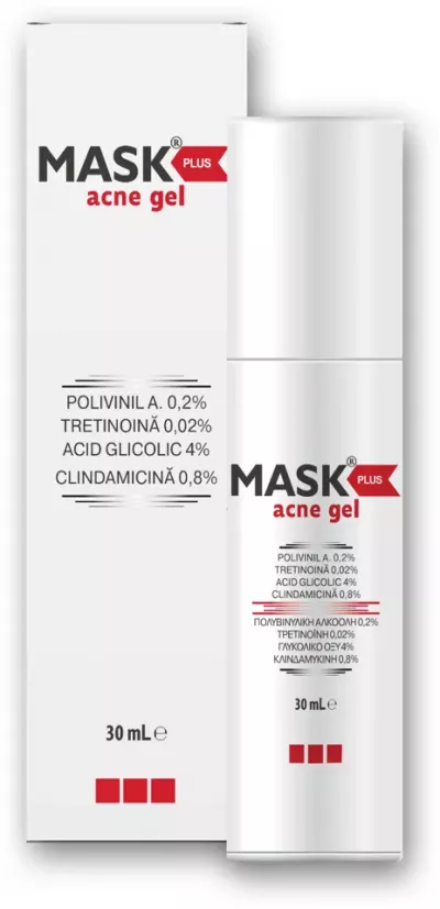 Mask acne gel Plus, 30ml, Meditrina