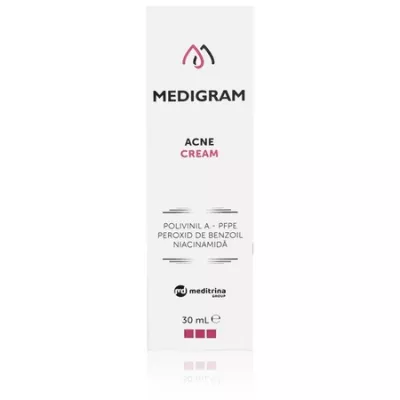 Medigram Acne crema, 30ml, Meditrina