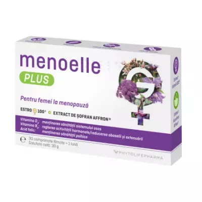 Menoelle Plus, 30 comprimate, PhytoLife