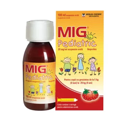 Mig Pediatric 20mg/ml suspensie orala, 100ml, Berlin Chemie
