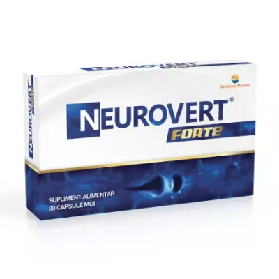 Neurovert Forte, 30 capsule moi, Sun Wave