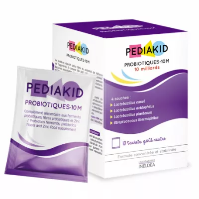 Supliment Probiotiques 10M, 10 plicuri, Pediakid