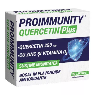 Proimmunity Quercetin plus, 30 comprimate, Fiterman