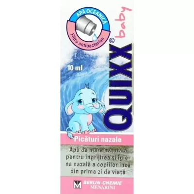 Picaturi nazale Quixx Baby, 10 ml, Berlin Chemie
