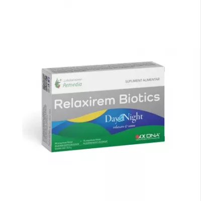 Relaxirem Biotics Day & Night, 30 + 15 comprimate, Remedia