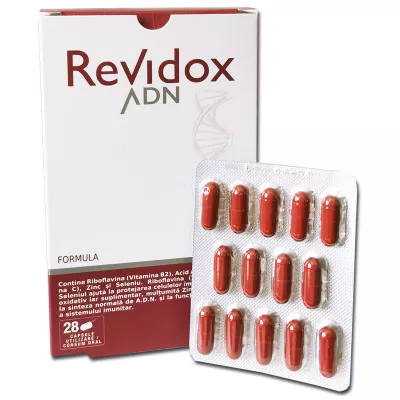 Revidox ADN, 28 capsule, Actafarma