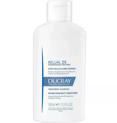 Sampon tratament dermatocosmetic anti-matreata severa Kelual DS, 100 ml, Ducray