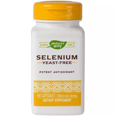 Selenium 200mcg Nature's Way, 60 capsule, Secom