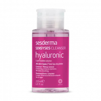 Lotiune pentru curatarea tenului Sensyses Hyaluronic, 200 ml, Sesderma