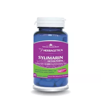 Sylimarin Detox Complex, 60 capsule, Herbagetica