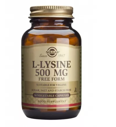 SOLGAR L-Lysine 500mg x 50cps