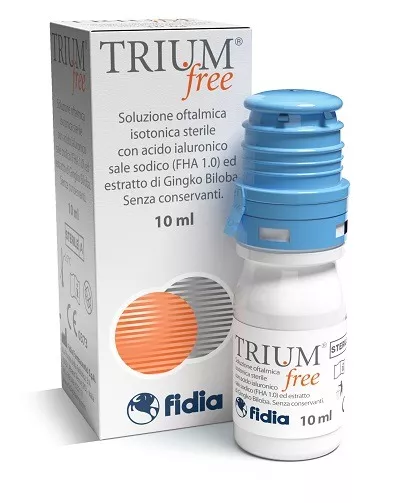 Trium Free picaturi oftalmice,10ml, Fidia